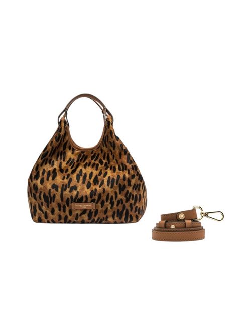 medium dua women's bag in spotted print Gianni Chiarini | BS11109-CAV-PL14351